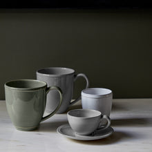 Load image into Gallery viewer, Costa Nova Friso 14 oz. Sage Green Mug Set
