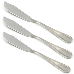 Dalper Paris Stainless Steel Fish Knife - Set of 3