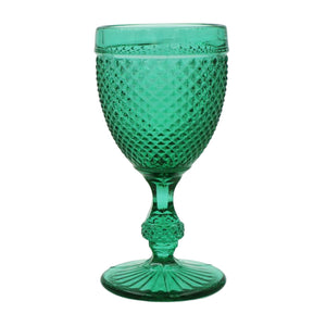 Vista Alegre Bicos Green Cordial Liquor Glasses, Set of 4