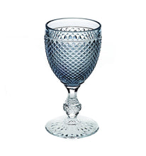 Load image into Gallery viewer, Vista Alegre Bicos Goblet with Grey Top, Set of 4
