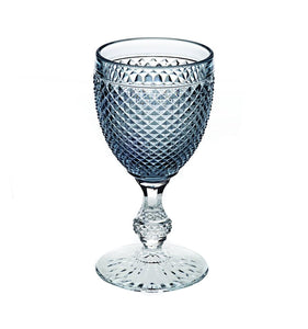 Vista Alegre Bicos Goblet with Grey Top, Set of 4