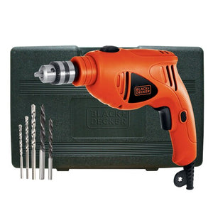 Black + Decker HD5010VA5 500W Corded Hammer Drill, 220 Volts, Not for USA