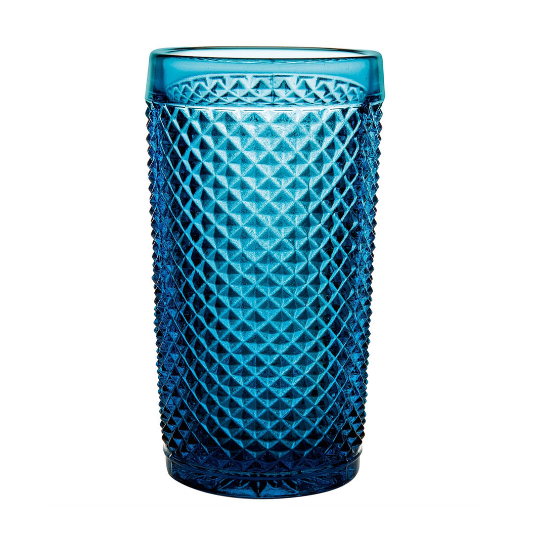 Vista Alegre Bicos Blue Highballs, Set of 4