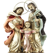 Load image into Gallery viewer, 13.5&quot; Holy Family Religious Statue Virgin Mary, Saint Joseph and Child Jesus
