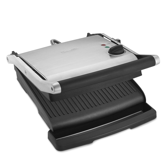 Breville BGR200XL Panini Grill, Silver