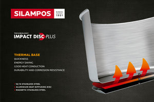 Silampos Domus Stainless Steel Stock Pot, Various Sizes, Made In Portugal