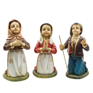 Three Shepherds of Fatima Religious Figurine Statue Made In Portugal