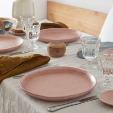 Load image into Gallery viewer, Costa Nova Livia 9&quot; Mauve Rose Salad/Dessert Plate Set
