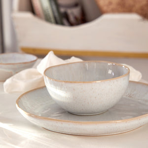 Casafina Eivissa 11" Sand Beige Dinner Plate Set