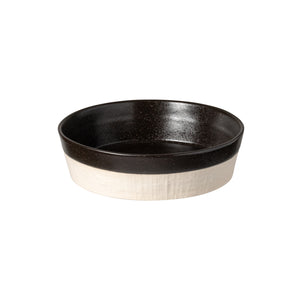 Costa Nova Nótos 8" Latitude Black Low Bowl Set