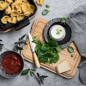 Casafina Ensemble Oak Wood Cutting Board / Lid