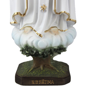 15" Pilgrim Our Lady Of Fatima Statue Made in Portugal #660