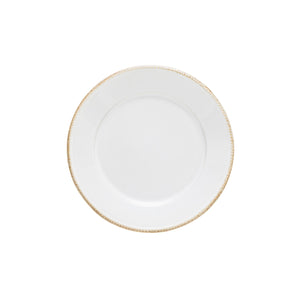 Costa Nova Luzia 9" Cloud White Salad/Dessert Plate Set