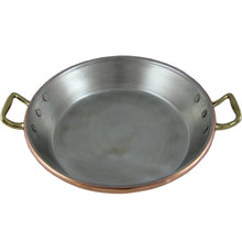 Load image into Gallery viewer, Traditional Copper Paella Pan Paellera Paella Dish Made In Portugal
