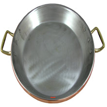 Load image into Gallery viewer, Traditional Copper Paella Pan Paellera Paella Dish Made In Portugal
