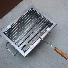 Load image into Gallery viewer, Handmade in Portugal BBQ Charcoal Grill Aisi 304 Stainless Steel
