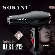 Load image into Gallery viewer, Sokany SK911 2400 W Professional Hair Dryer, 220 V, Not for USA
