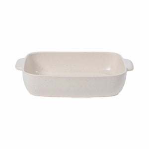 Casafina Pacifica 16" Vanilla Rectangular Baker