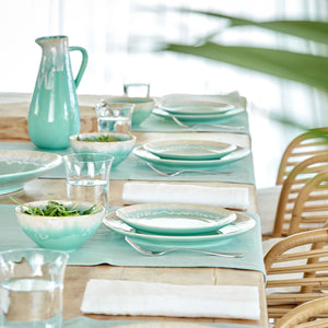 Casafina Taormina 14" Aqua Charger Plate Set