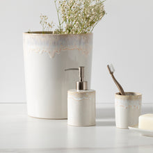 Load image into Gallery viewer, Casafina Taormina White Waste Basket
