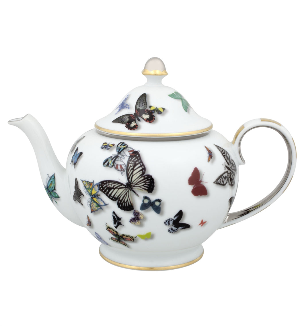 Vista Alegre Butterfly Parade Tea Pot