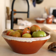 Load image into Gallery viewer, Casafina Poterie 13&quot; Caramel Latte Serving Bowl
