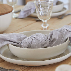 Casafina Pacifica 9" Vanilla Soup/Pasta Bowl Set